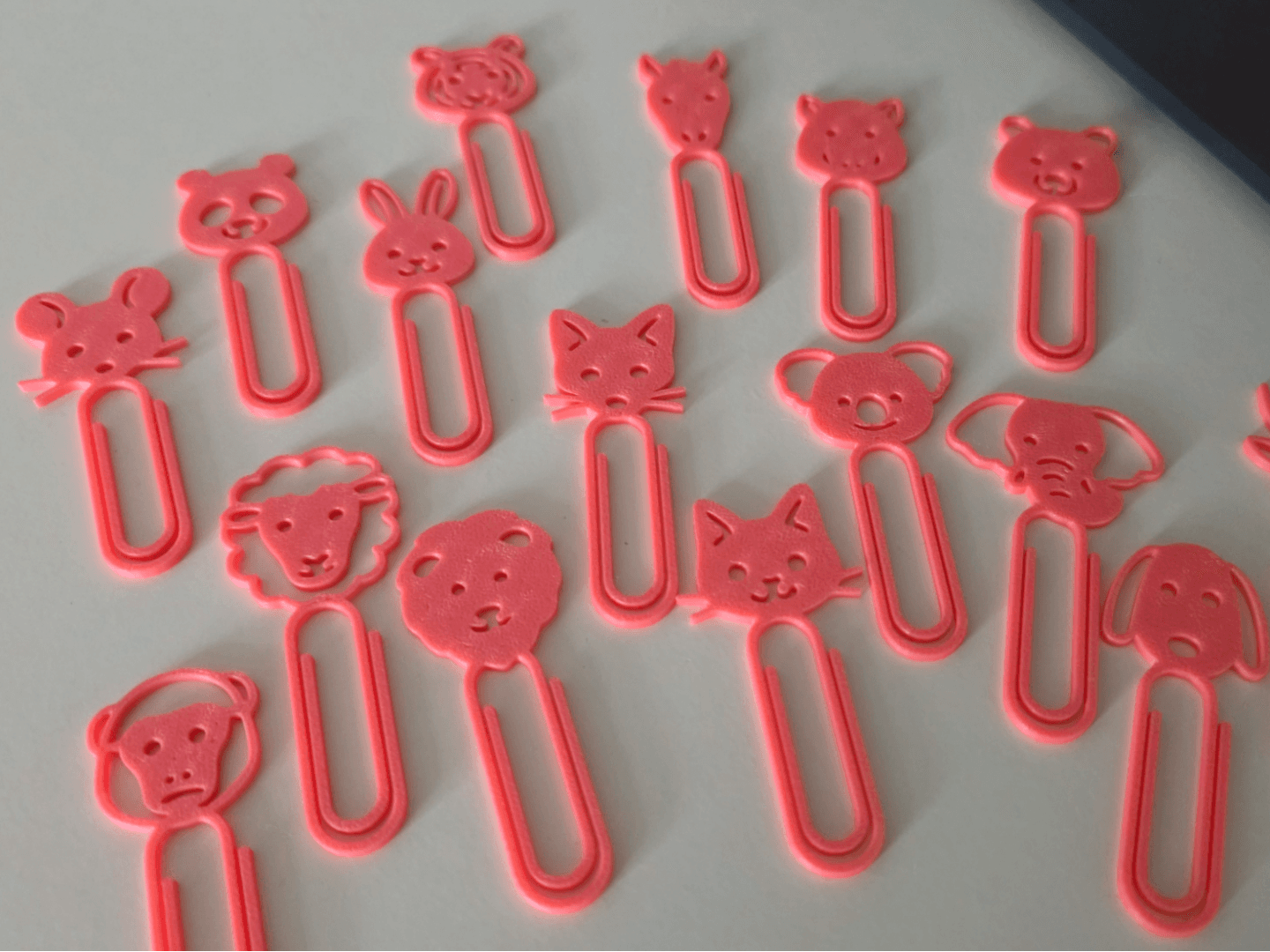Clips de papel animais — galeria MakerWorld