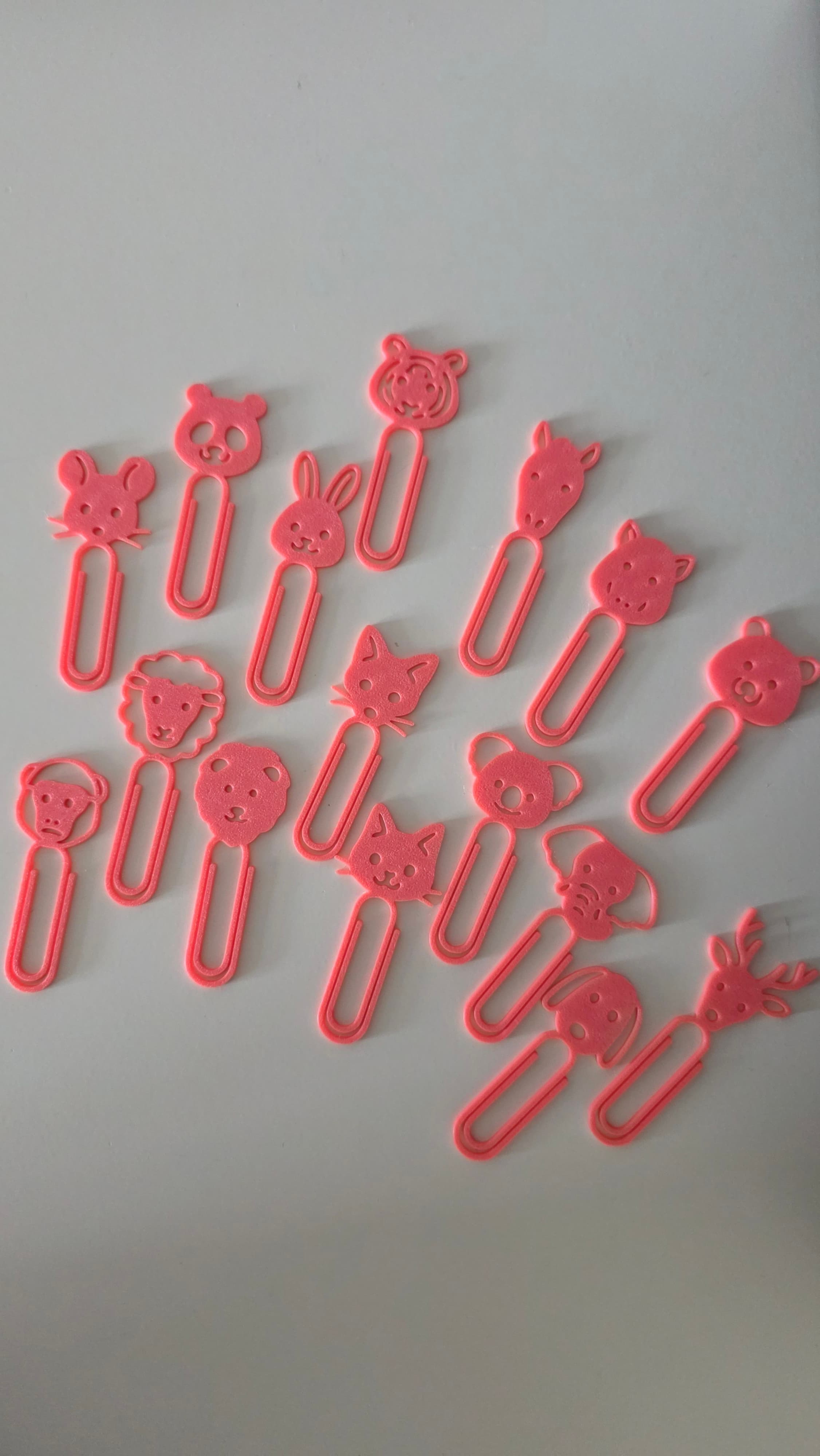 Clips de papel animais — detalhe