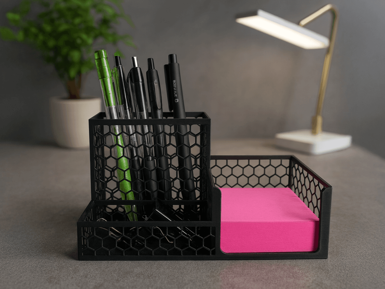Organizador de post-its colmeia — galeria MakerWorld